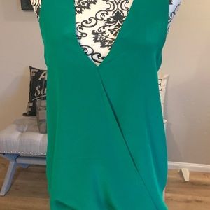 Hoss Intropia Silk and Cotton Blouse SZ L